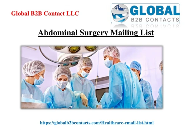 abdominal surgery mailing list