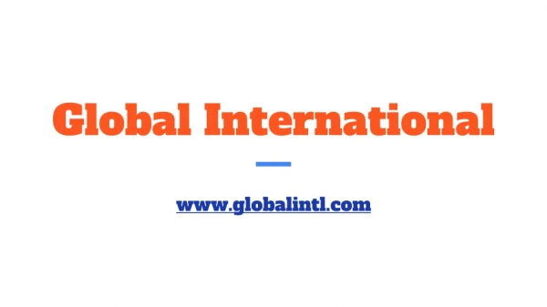 global international