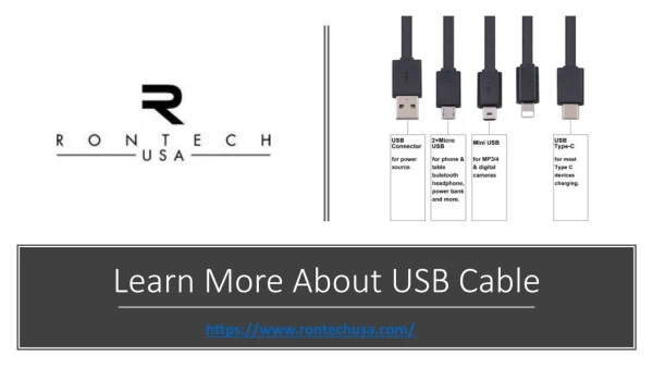 Learn More About USB Charging Cables