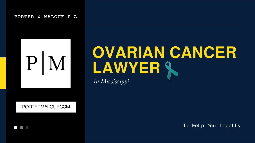 ovarian cancer lawyer in mississippi