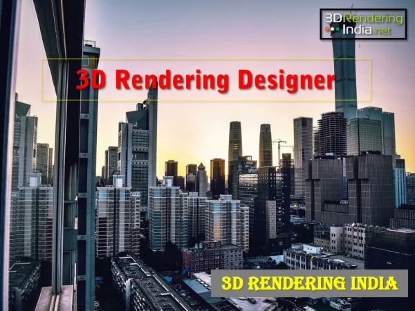 3D Rendering Designer