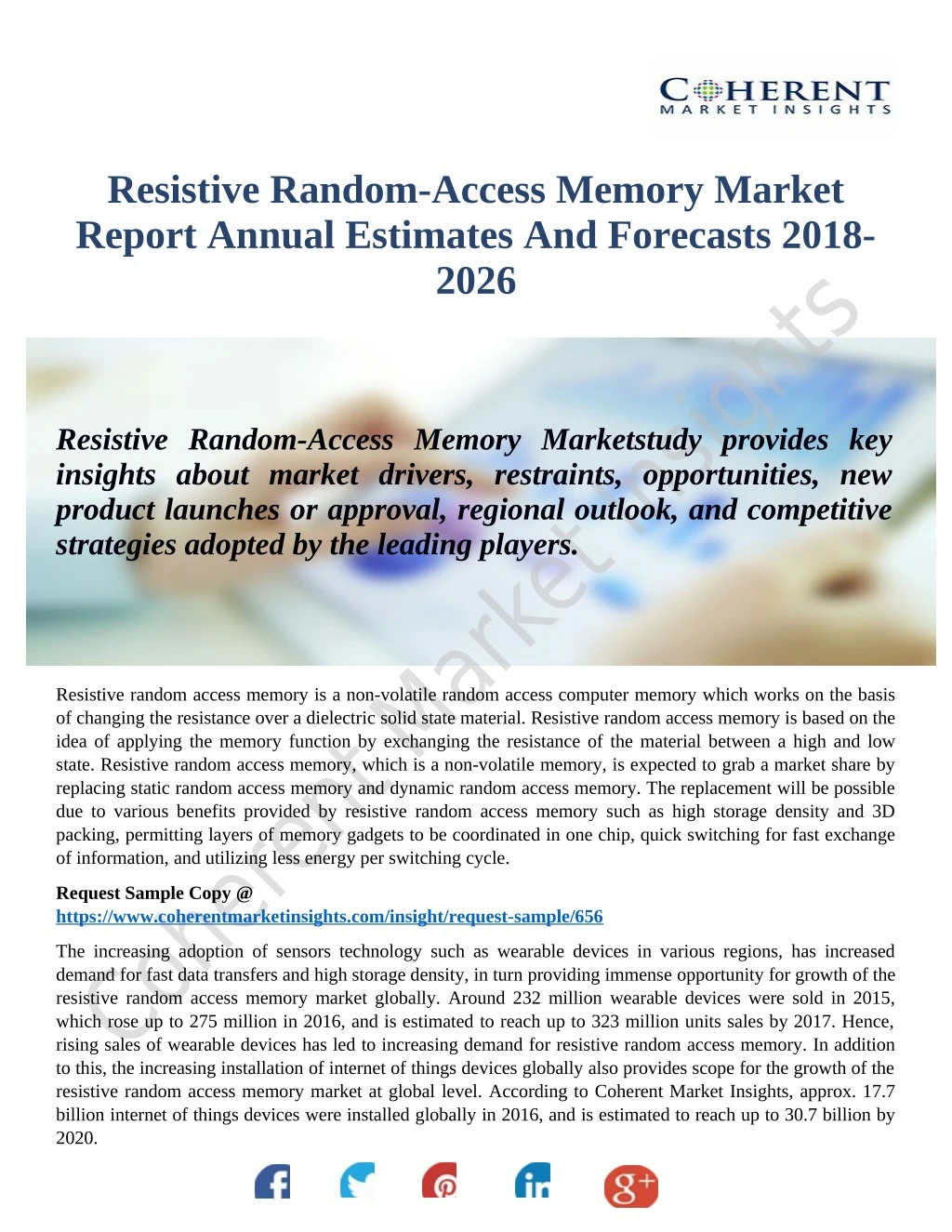 resistive random access memory market report