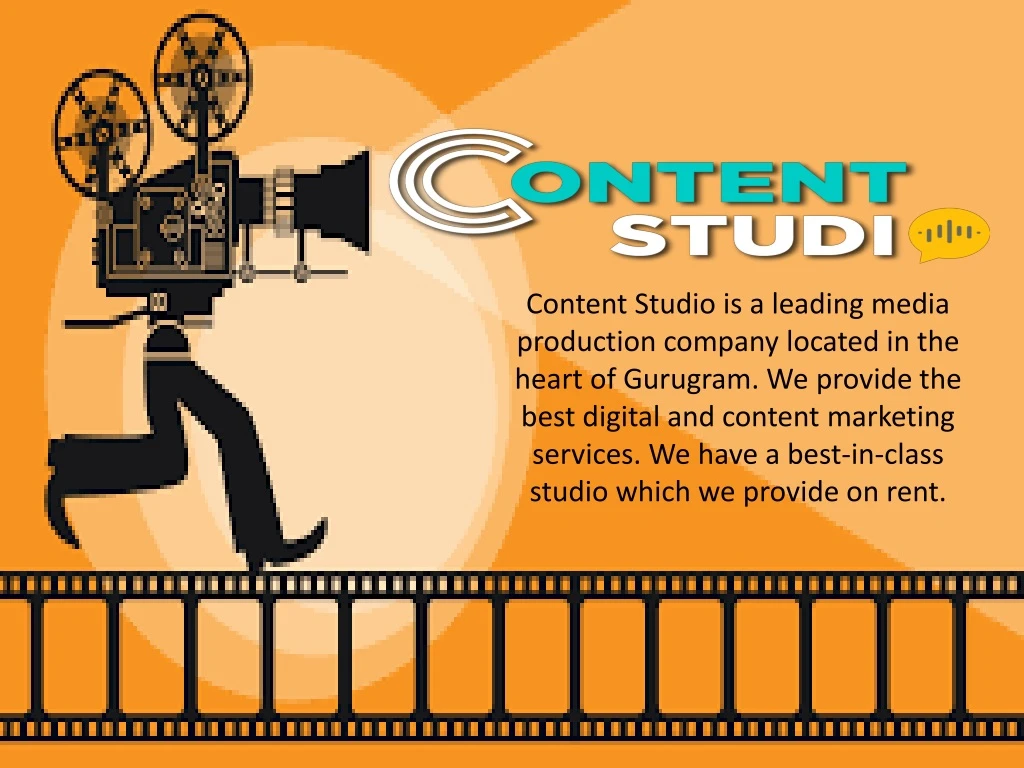 content studio is a leading media production