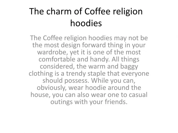 The Typical Coffee funny T-shirt
