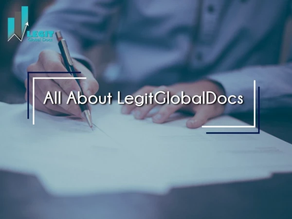 All About LegitGlobalDocs