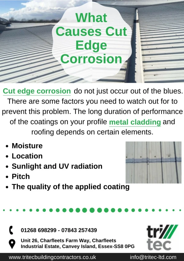 What Causes Cut Edge Corrosion
