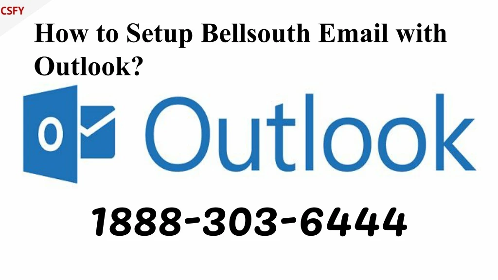 how to setup bellsouth email with outlook