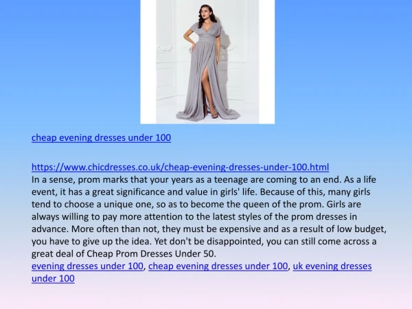 cheap evening dresses under 100
