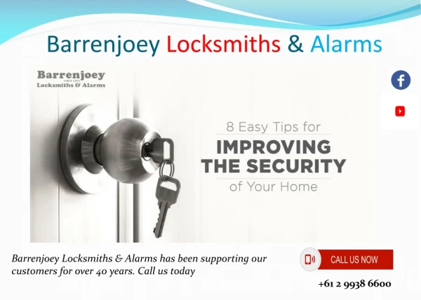 barrenjoey locksmiths alarms