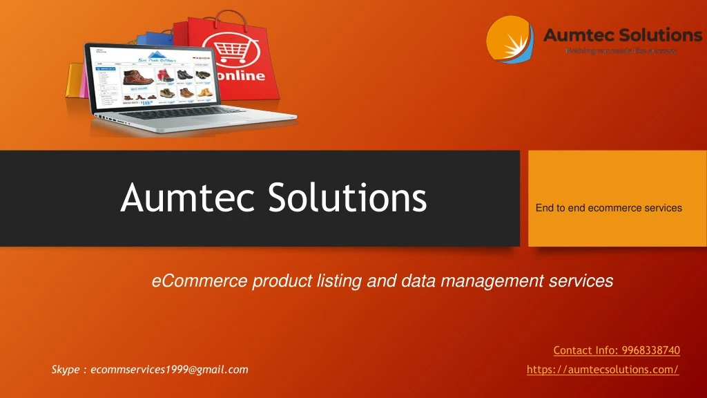 aumtec solutions end to end ecommerce services
