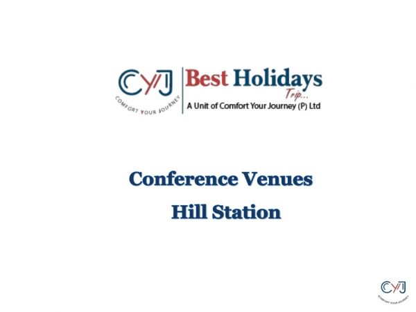 conference venues in Hill Stations | conference venues near delhi | corporate offsite in Hill Stations