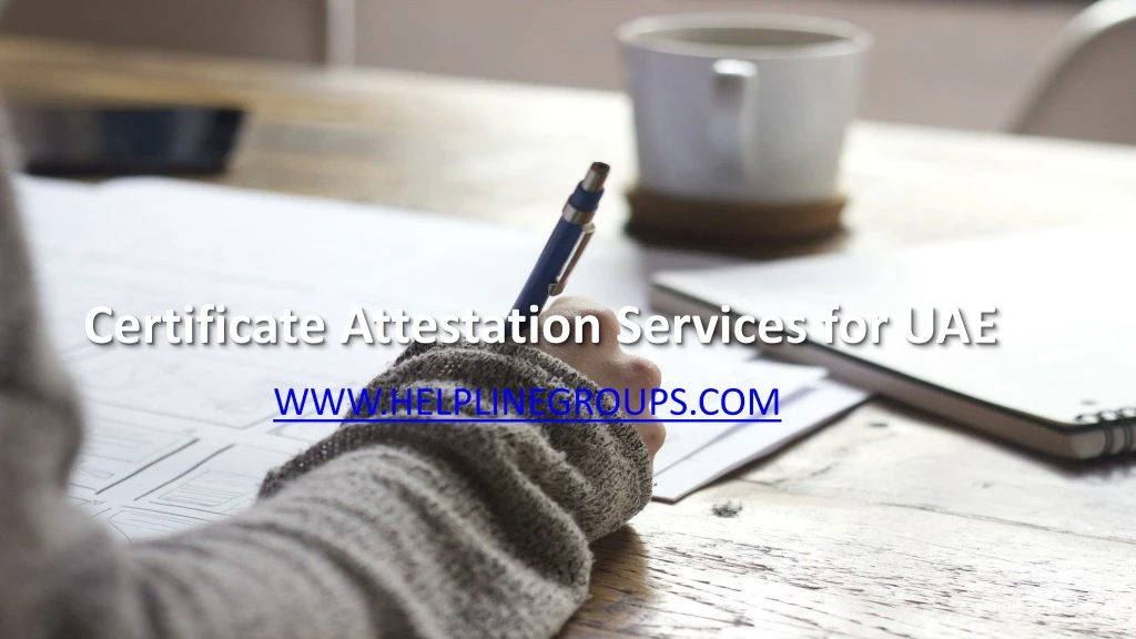 certificate attestation services for uae