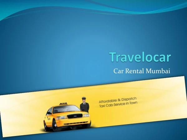 Intercity, Outstation & Airport Transfer Car Rental Mumbai