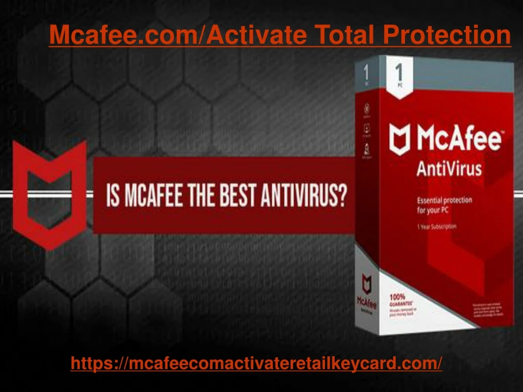 mcafee com activate total protection