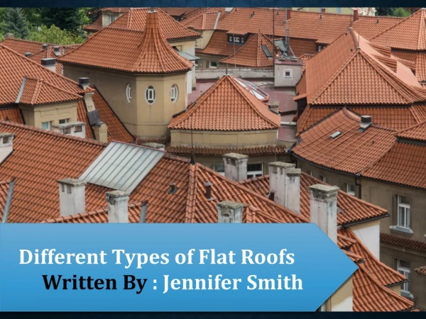 Roofing Contractor-Types of Flat roofing-roofing services