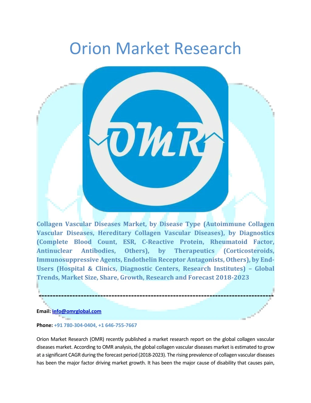 orion market research