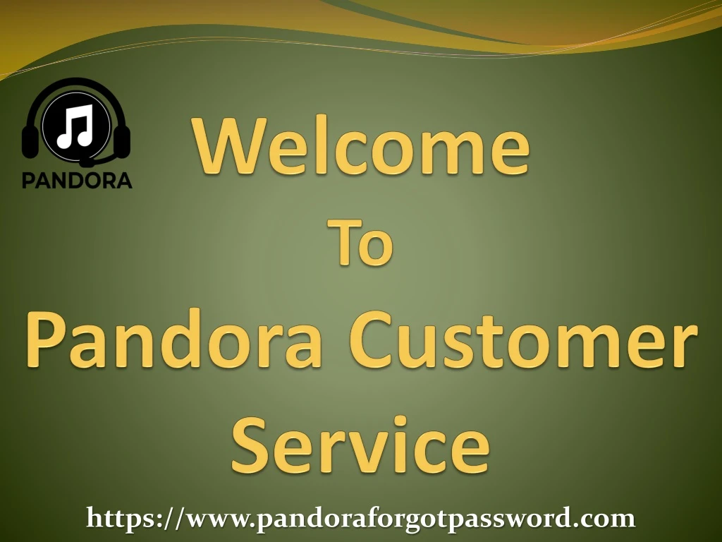 welcome to pandora customer service