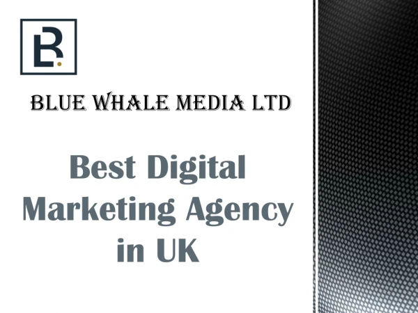 Top PPC Marketing Agency Manchester | Blue Whale Media Ltd