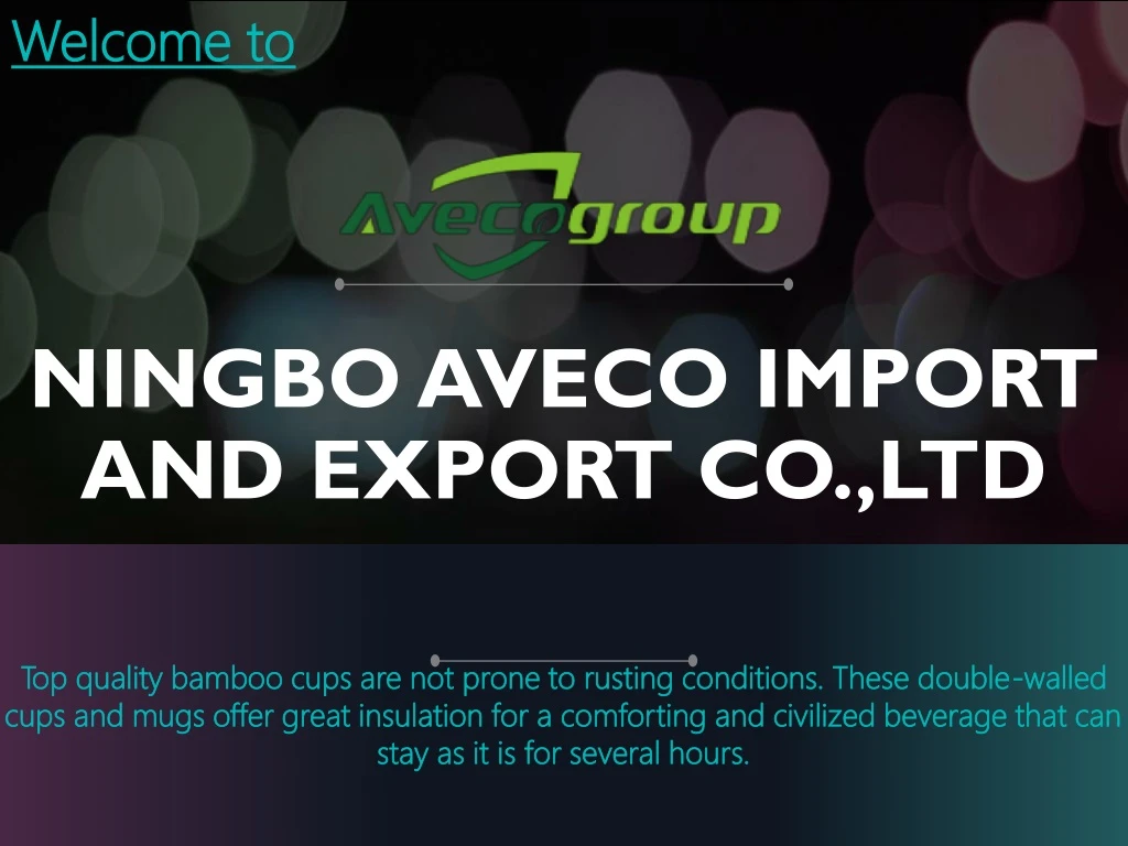 ningbo aveco import and export co ltd