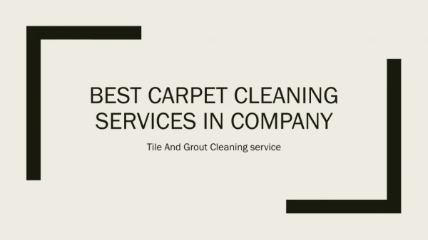 Carpet Cleaning Service Tustin CA