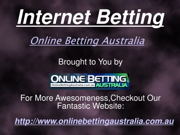 Internet Betting