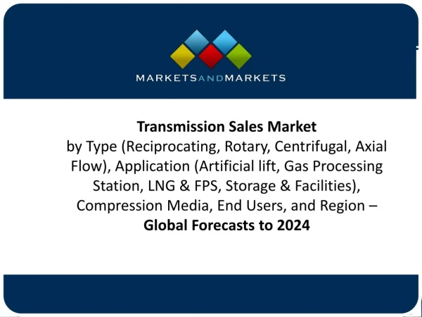 Transmission Sales Market worth $18.7 billion by 2024