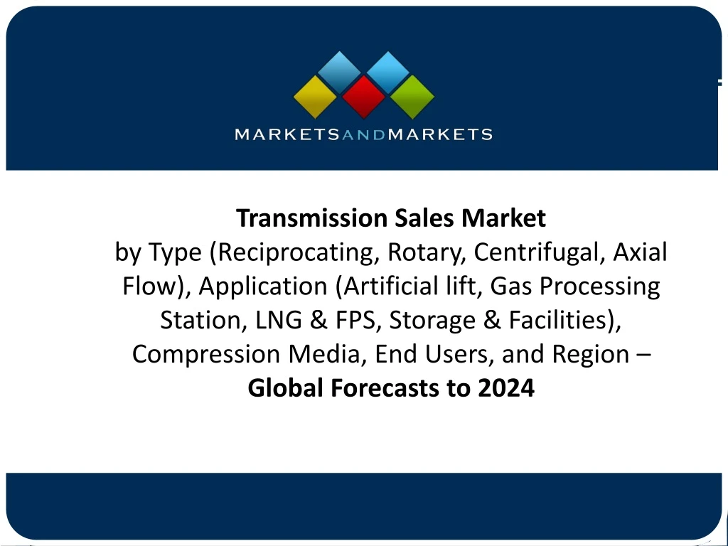 transmission sales market by type reciprocating