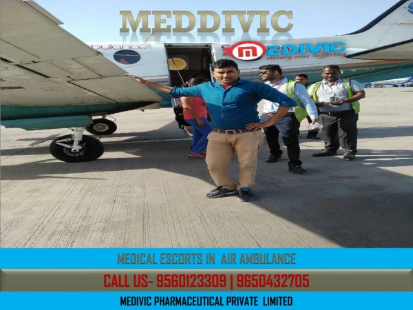 Sufferer Transported from Kolkata to Delhi by Medivic ICU Air Ambulance