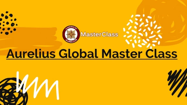 Food Fraud & Authenticity - Aurelius Global Master Class