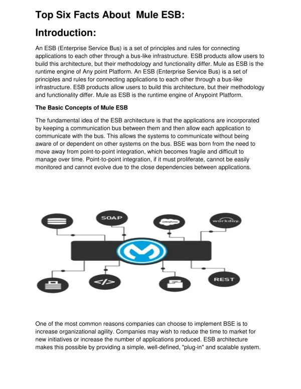 top six facts about mule esb