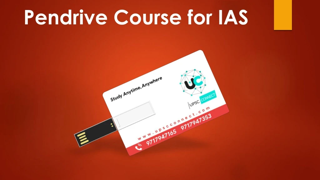 pendrive course for ias