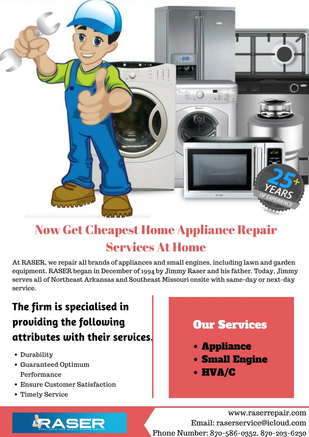 now get cheapest home appliance repair services