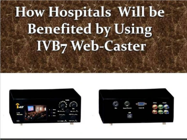 webcasting | Webcasting Equipment | Webcasting Hardware with