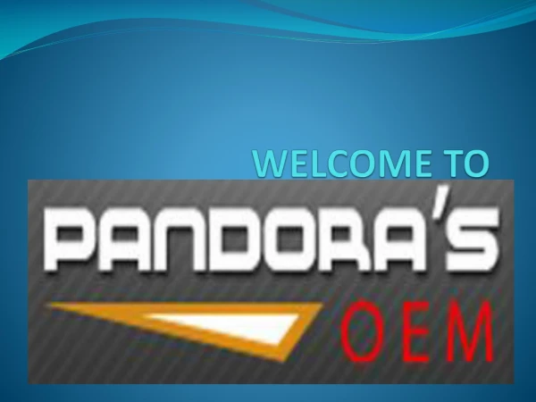 Pandoras OEM - The Ultimate Online Store for Home Appliance