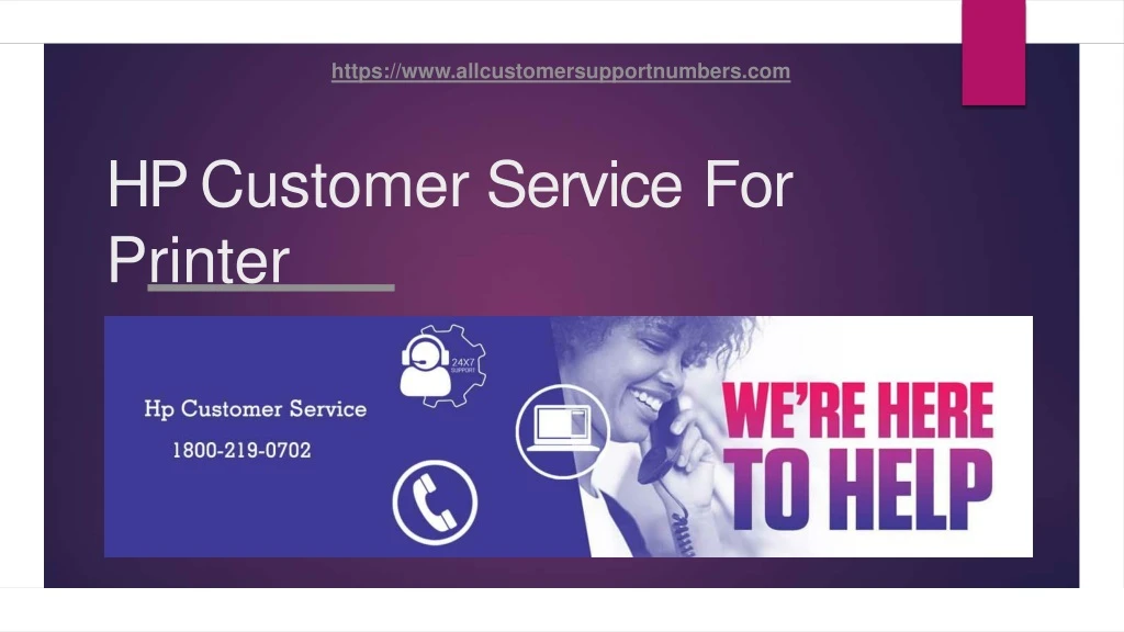 hp customer service for