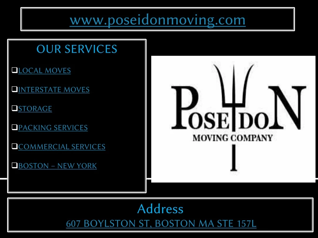 www poseidonmoving com