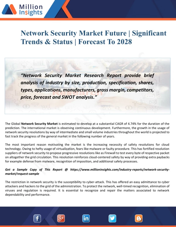Network Security Market Profile | Opportunities & Challenges | Forecast To 2028