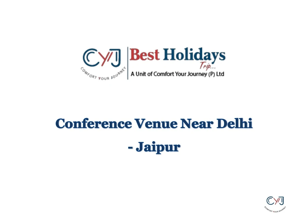 conference venue near delhi jaipur
