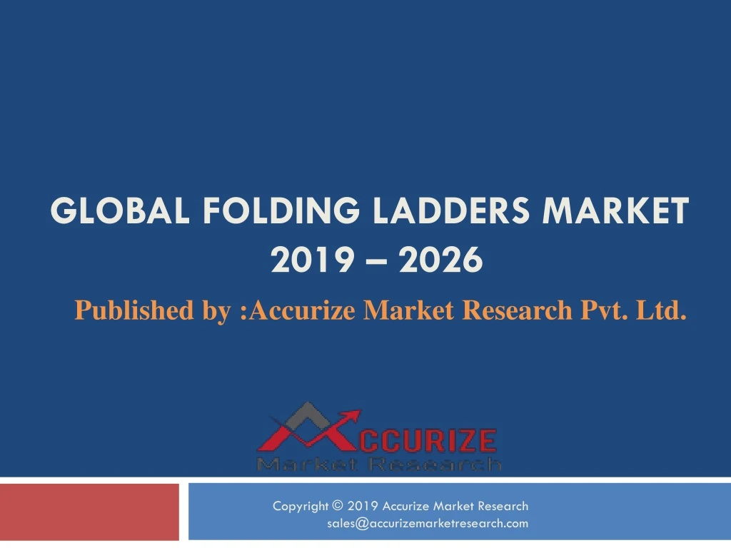 global folding ladders market 2019 2026