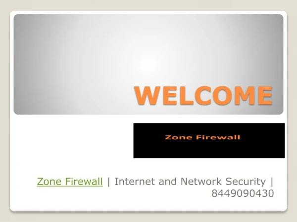 welcome