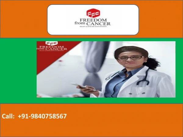 Oncologist In Chennai