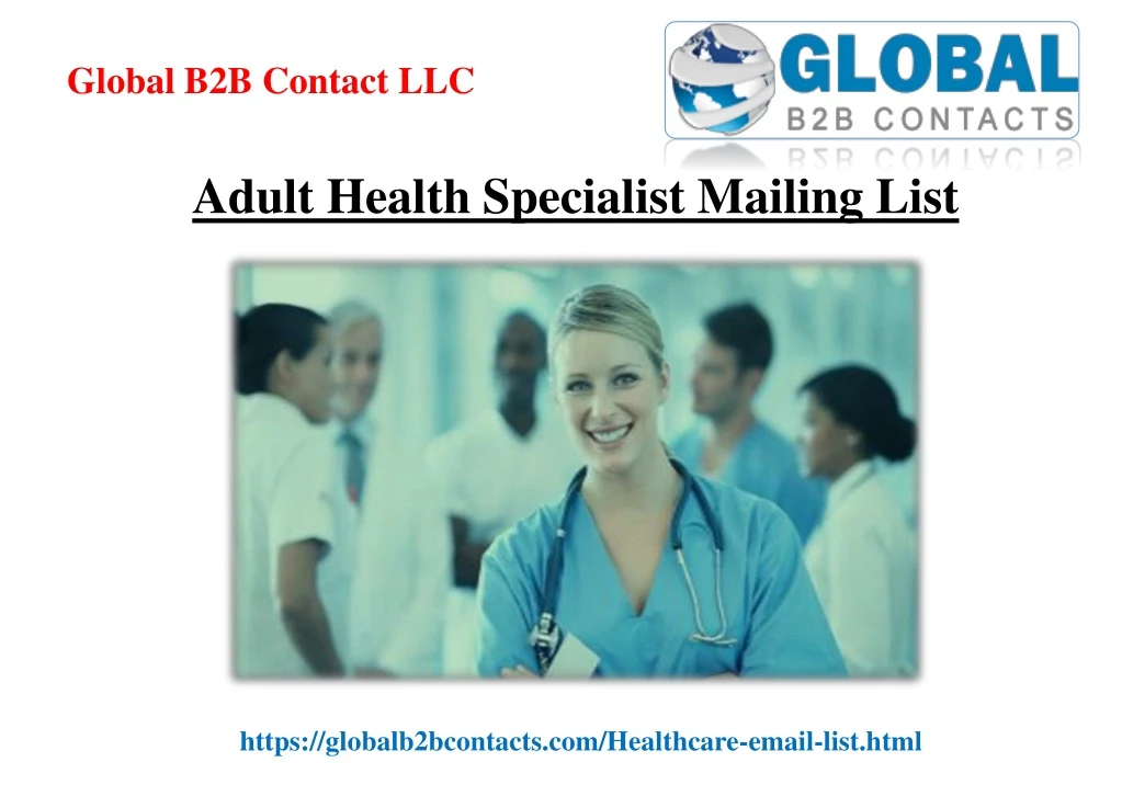 adult health specialist mailing list