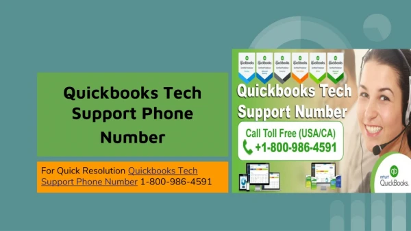 Quickbooks Tech Support Phone Number