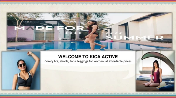 Kica Active - Best Leggings, Sports Bra, Tops, Swimsuit for Women