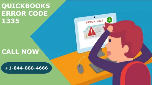 How to resolve QuickBooks Error Code 1335