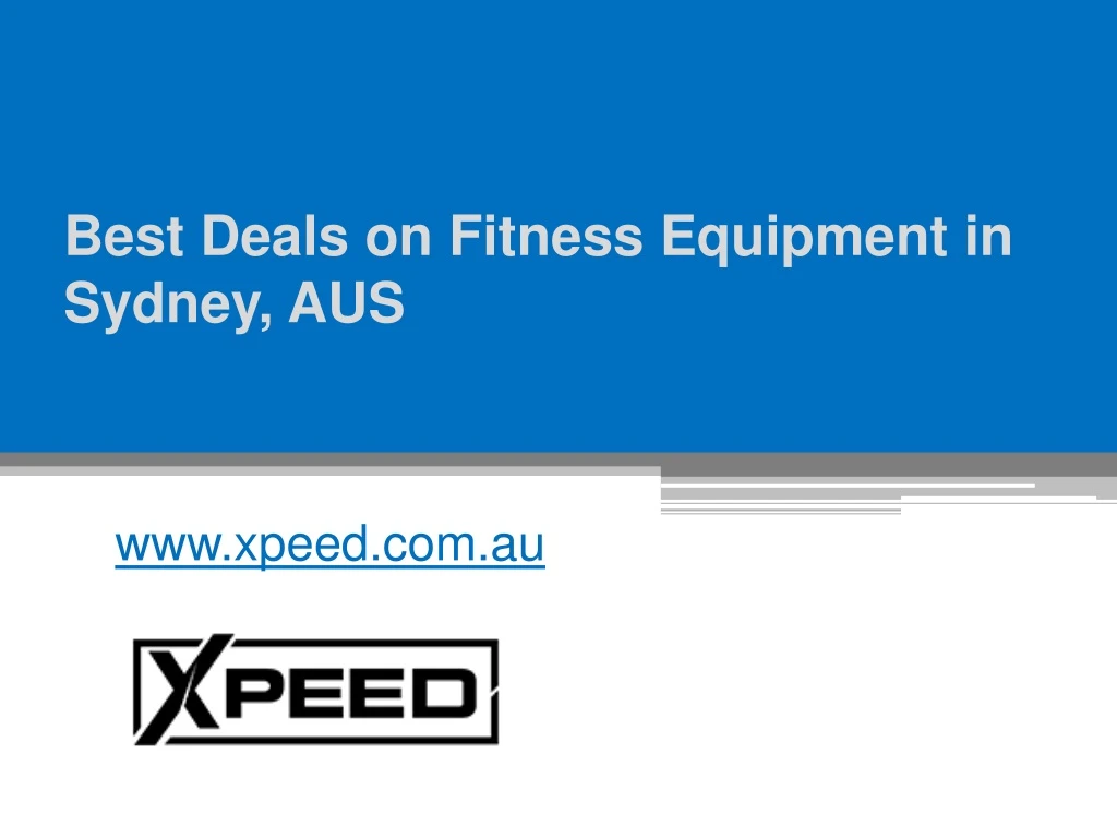 best deals on fitness equipment in sydney aus