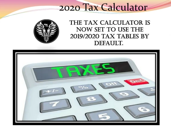2020 Tax Calculator
