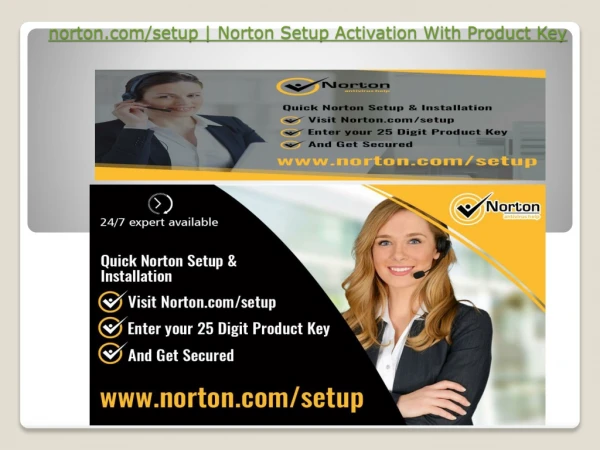 norton.com/setup | Norton Setup Activation With Product Key