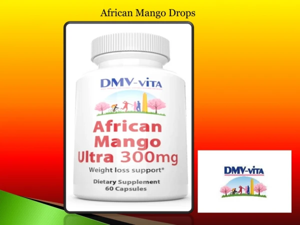 African Mango Drop