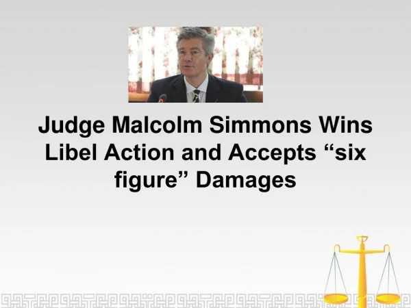 Judge Malcolm Simmons